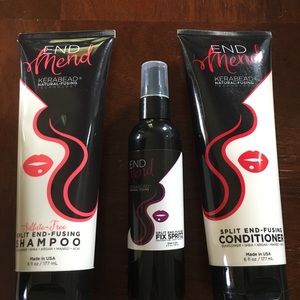 Shampoo, conditioner and spray